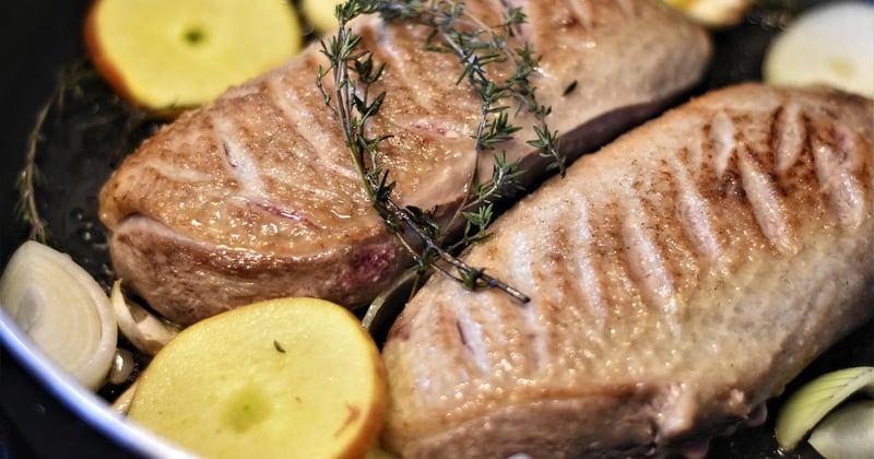 Magret de canard au air fryer : croustillant dehors, fondant dedans